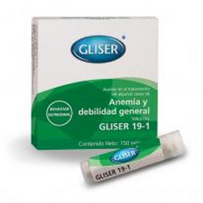 Anemia y debilidad general Polifarmaco Gliser